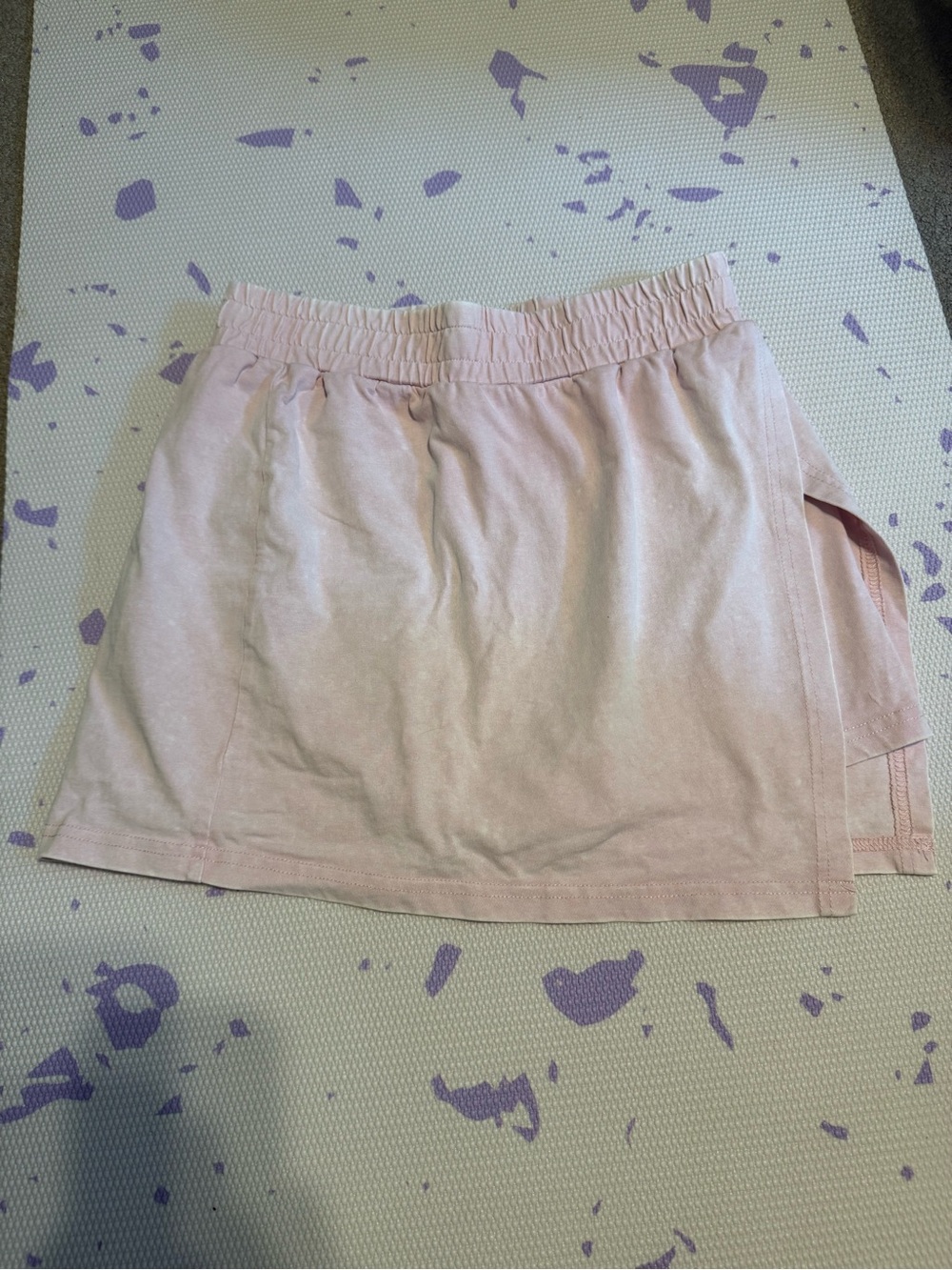 Everyday Pink Elastic-Waist Skort